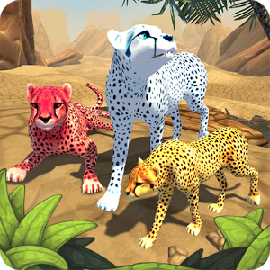 Cheetah Family Sim картинка